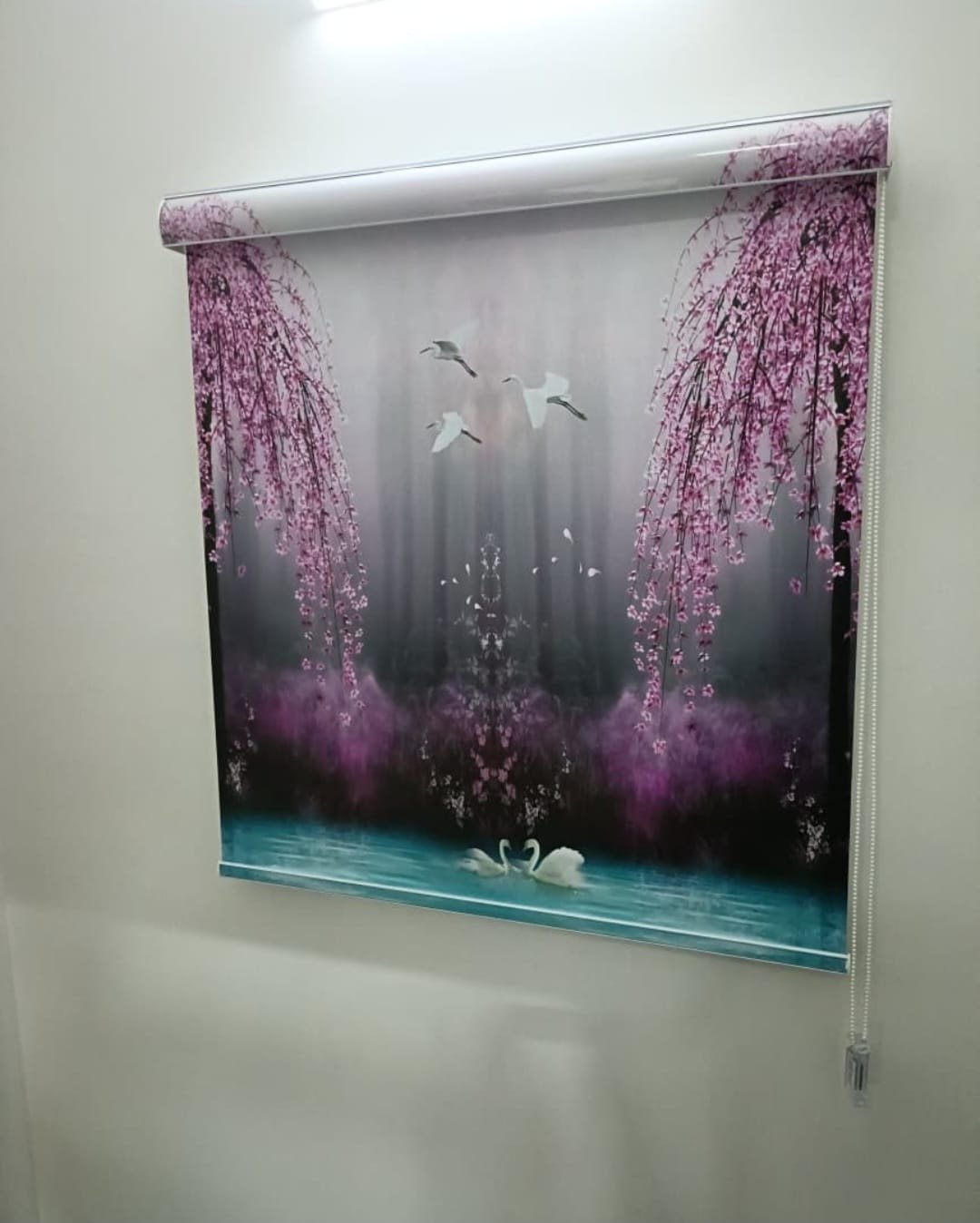 Printed Roller Blind – Waterfall